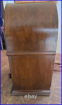 Vtg RCA Radiolette Model R-5 AM Cathedral Radio Restored Working Looks Great Vtg RCA Radiolette Model R-5 AM Cathedral Radio Restored Working Looks Great