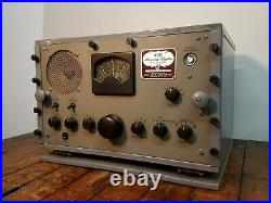 Vtg. Scott Model SLRM Navy Morale WWII Marine 12-Tube Radio Receiver for Repair
