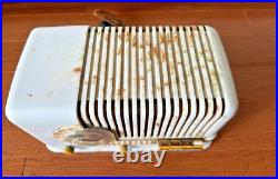 Vtg Silvertone 3511 Commentator 1941 Beetle Case Bakelite Art Deco Tube Radio