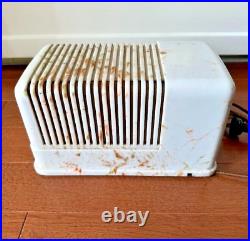 Vtg Silvertone 3511 Commentator 1941 Beetle Case Bakelite Art Deco Tube Radio