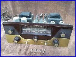 Vtg THE FISHER CA-40 mono Tube Amplifier 1950's WORKING with some AMAZING TUBES