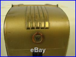 Vtg Westinghouse H-126 Retro Space Age Little Jewel Refrigerator Tube Radio