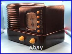 Vtg Zenith Beehive Model 5r312 Bakelite Tube Am Radio Tabletop