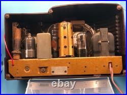 Vtg Zenith Beehive Model 5r312 Bakelite Tube Am Radio Tabletop