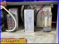 WORKS vintage P-64 Automatic Radio Mfg. Co. Portable. C. 1940's -1950's 4634