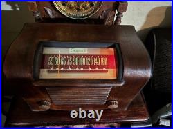 WWII-Era Sonora Vintage Radio Fully Restored Plays Strong RBU-207 Table Top