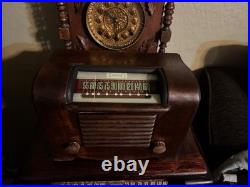 WWII-Era Sonora Vintage Radio Fully Restored Plays Strong RBU-207 Table Top