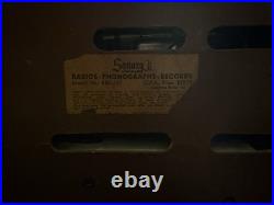 WWII-Era Sonora Vintage Radio Fully Restored Plays Strong RBU-207 Table Top