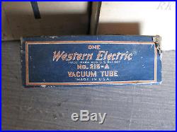Western Electric VINTAGE RADIO TUBE COLLECTION (21) inspect photos for details