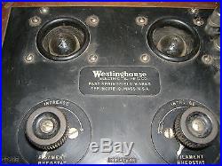 Westinghouse Aeriola SR. RCA Radio Amplifier With2 Tubes 1920's Antique Vintage