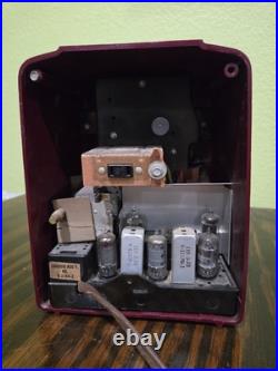 Westinghouse H398T5 Clock Radio 1954 VINTAGE WORKS TESTED