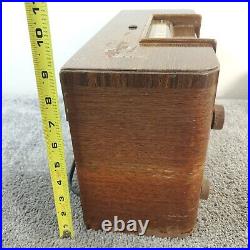 Westinghouse H-130 Tube Radio AM Wood Tabletop Vintage 1940's USA Works