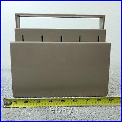 Westinghouse Portable Tube Radio H-521P4 AM Vintage 1950's MCM Beige Working