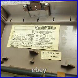 Westinghouse Portable Tube Radio H-521P4 AM Vintage 1950's MCM Beige Working
