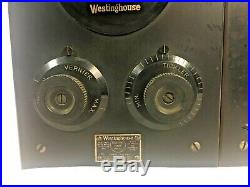Westinghouse RA and DA Detector Amplifier and Receiving Tuner Vintage Radio RARE