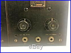 Westinghouse RA and DA Detector Amplifier and Receiving Tuner Vintage Radio RARE