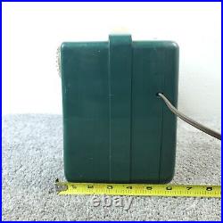 Westinghouse Tube Radio H-309P5 AM Portable Vintage 1950's MCM Green Works