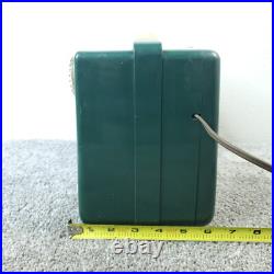 Westinghouse Tube Radio Model H-309P5 AM Portable Vintage MCM Green Works