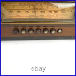Westinghouse WR-264 Vintage Radio AM SW Refinished Cabinet Lights Up Has Sound Westinghouse WR-264 Vintage Radio AM SW Refinished Cabinet Lights Up Has Sound