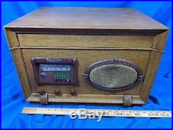 Wilcox Gay Recordio 6B30 AM Radio/Record Booth Lathe Player VTG Tube Amp