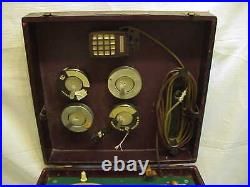 Working Air King Vintage Wire Recorder plus Wire Disks Nice Condition