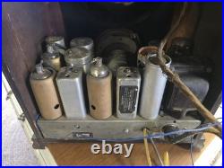 Working Vintage Atwater Kent 206 Cathedral Style Tube Radio Working Vintage Atwater Kent 206 Cathedral Style Tube Radio