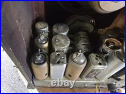 Working Vintage Atwater Kent 206 Cathedral Style Tube Radio