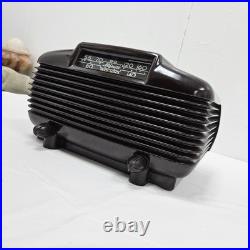 Working Vintage Majestic Bakelite Table Tube Radio Collectible USA Rare Brown Working Vintage Majestic Bakelite Table Tube Radio Collectible USA Rare Brown