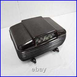 Working Vintage Majestic Bakelite Table Tube Radio Collectible USA Rare Brown Working Vintage Majestic Bakelite Table Tube Radio Collectible USA Rare Brown