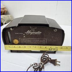 Working Vintage Majestic Bakelite Table Tube Radio Collectible USA Rare Brown Working Vintage Majestic Bakelite Table Tube Radio Collectible USA Rare Brown