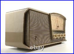 Works Great! Vintage B6n 1960 Motorola Atomic MID Century Table Top Tube Radio