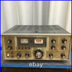 YAESU FT-401D transceiver Vacuum tube type amateur Ham Radio Vintage Japan gray
