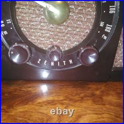 ZENITH Vintage vacuum tube radio model R723 Working item