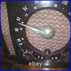 ZENITH Vintage vacuum tube radio model R723 Working item
