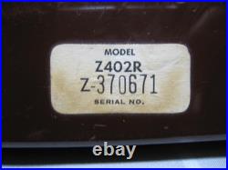 ZENITH Z402R 4 tubes vacuum tube radio 1950s Vintage Made in USA ZENITH Z402R 4 tubes vacuum tube radio 1950s Vintage Made in USA