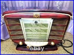 ZVEZDA-54 Tube Radio Soviet Vintage Radio? -54 Red Star USSR