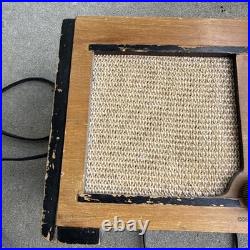 Zenith 5D027 Consol-Tone Tube Radio 1946 Crackled Dial Vintage AM For Repair