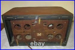 Zenith 6S532 vintage tube radio black dial 1941 Beautiful condition
