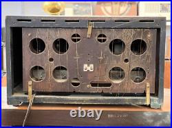 Zenith 6-S532 Tube Radio AM Shortwave Black Dial Wood Vintage 1941 Working Zenith 6-S532 Tube Radio AM Shortwave Black Dial Wood Vintage 1941 Working