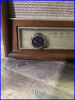 Zenith AM/FM tube radio Model G730 Phono Input 1960s Vintage Tested