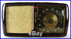 Zenith Consoltone 5D011Z Antique Brown Bakelite Tube Vintage Radio Receiver