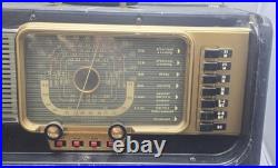 Zenith H500 Trans-Oceanic Tube Radio 5H40 Shortwave AM 1951 Vintage withManual