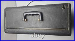 Zenith H500 Trans-Oceanic Tube Radio 5H40 Shortwave AM 1951 Vintage withManual