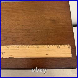 Zenith K731 AM FM Tube Radio Wood Tabletop MCM Vintage USA Tested Works