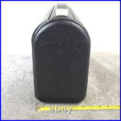 Zenith Model H503Y Portable Tube Radio AM Vintage Black Leatherette Working