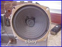 Zenith T723 FM/AM Tube Radio Recapped Safe Works Excellent Beautiful 1955 VTG Zenith T723 FM/AM Tube Radio Recapped Safe Works Excellent Beautiful 1955 VTG