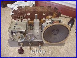 Zenith T723 FM/AM Tube Radio Recapped Safe Works Excellent Beautiful 1955 VTG Zenith T723 FM/AM Tube Radio Recapped Safe Works Excellent Beautiful 1955 VTG