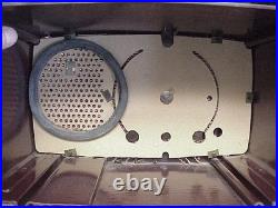 Zenith T723 FM/AM Tube Radio Recapped Safe Works Excellent Beautiful 1955 VTG Zenith T723 FM/AM Tube Radio Recapped Safe Works Excellent Beautiful 1955 VTG