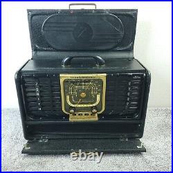 Zenith TransOceanic Portable Tube Radio 8G005tZ1Y 8G005 1940's Vintage Works Zenith TransOceanic Portable Tube Radio 8G005tZ1Y 8G005 1940's Vintage Works