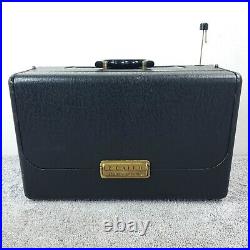 Zenith TransOceanic R600 Portable Tube Radio 1955 Wavemagnet Vintage Works